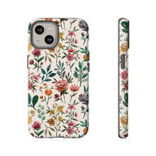 Load image into Gallery viewer, Colorful Watercolor Flowers Phone Case