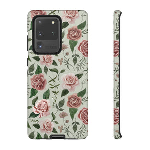 Wild Flower Roses Phone Case