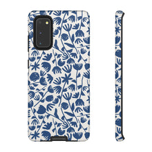 Load image into Gallery viewer, Dark Blue Floral Phone Case