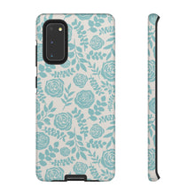 Load image into Gallery viewer, Baby Blue Floral Phone Case