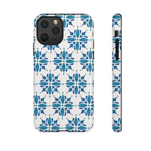 Load image into Gallery viewer, Blue Tile Phone Case