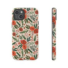 Load image into Gallery viewer, Christmas Floral Phone Case