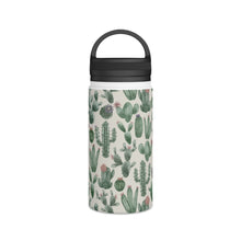 Load image into Gallery viewer, Cactus Handle Lid Water Bottle