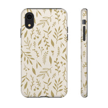 Load image into Gallery viewer, Gold Falling Leaves Phone Case