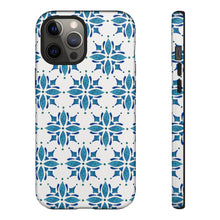 Load image into Gallery viewer, Blue Tile Phone Case