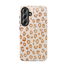 Load image into Gallery viewer, Copper Leopard Print Phone Case