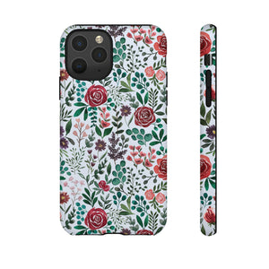 Pink and Purple Flowers Phone Case