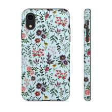 Load image into Gallery viewer, Bright Watercolor Flower - Blue Phone Case