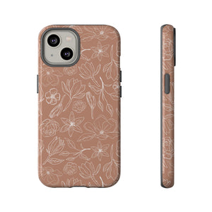 Copper Magnolia Phone Case