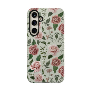 Wild Flower Roses Phone Case
