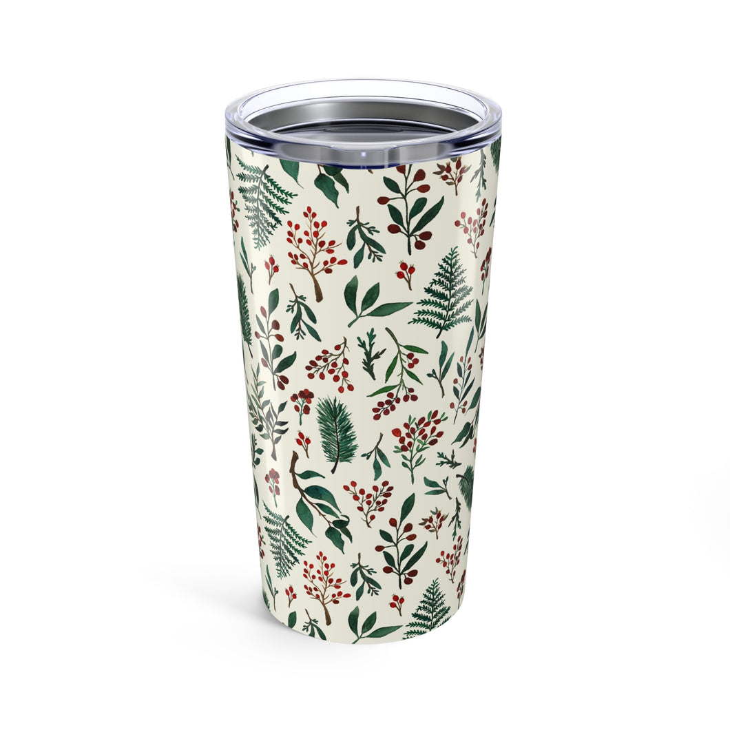 Christmas Berries Travel Mug