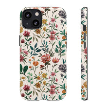 Load image into Gallery viewer, Colorful Watercolor Flowers Phone Case