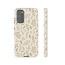 Load image into Gallery viewer, Gold Falling Leaves Phone Case