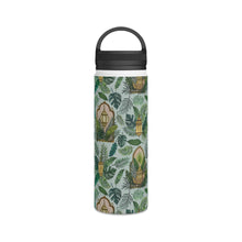 Load image into Gallery viewer, Lantern Tea Garden Handle Lid Water Bottle