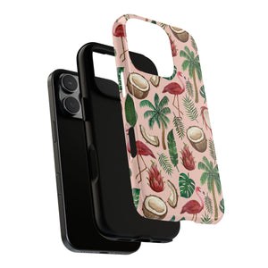 Flamingo Coconut Phone Case