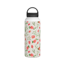 Load image into Gallery viewer, Spring Watercolor Handle Lid Water Bottle