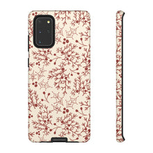 Load image into Gallery viewer, Red Christmas Branch Phone Case