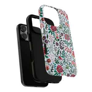 Pink and Purple Flowers Phone Case