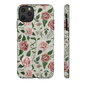 Wild Flower Roses Phone Case
