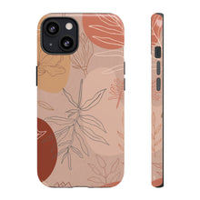 Load image into Gallery viewer, Pink Abstract Desert Leaf Phone Case