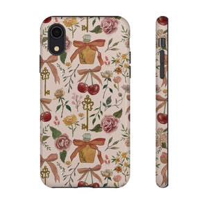 Bows, Flowers and Cherries Phone Case