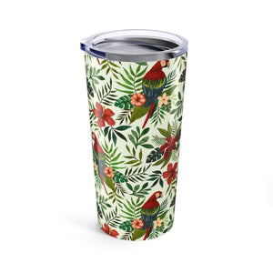 Tropical Parrot Travel Mug