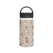 Load image into Gallery viewer, Spring Floral Handle Lid Water Bottle
