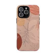 Load image into Gallery viewer, Pink Abstract Desert Leaf Phone Case
