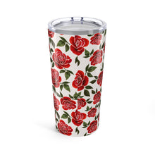 Load image into Gallery viewer, Rose Watercolor Travel Mug