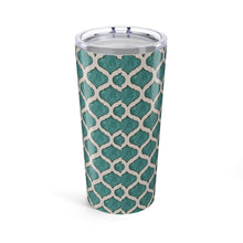 Load image into Gallery viewer, Turquoise Tile Travel Mug