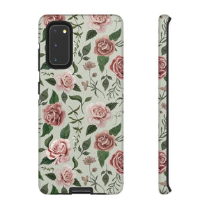 Wild Flower Roses Phone Case