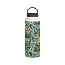 Load image into Gallery viewer, Lantern Tea Garden Handle Lid Water Bottle