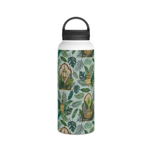 Lantern Tea Garden Handle Lid Water Bottle