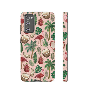 Flamingo Coconut Phone Case