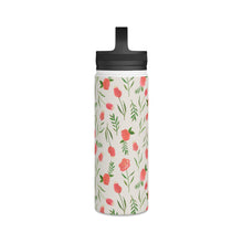 Load image into Gallery viewer, Spring Watercolor Handle Lid Water Bottle