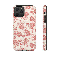 Load image into Gallery viewer, Warm Pink Floral Phone Case