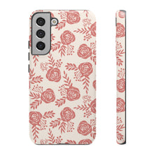 Load image into Gallery viewer, Warm Pink Floral Phone Case