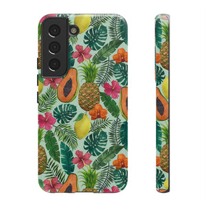 Pineapple and Papaya Phone Case