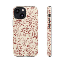 Load image into Gallery viewer, Red Christmas Branch Phone Case