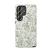 Load image into Gallery viewer, Green Christmas Branch Phone Case