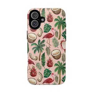 Flamingo Coconut Phone Case
