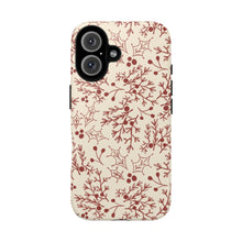 Load image into Gallery viewer, Red Christmas Branch Phone Case