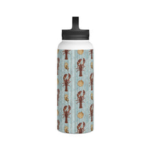 Load image into Gallery viewer, Lobster Handle Lid Water Bottle