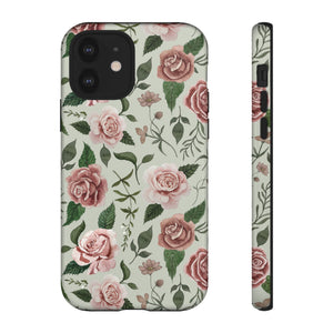 Wild Flower Roses Phone Case