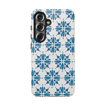Load image into Gallery viewer, Blue Tile Phone Case