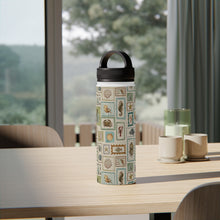 Load image into Gallery viewer, Seaside Stamps Handle Lid Water Bottle