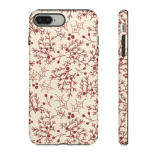 Load image into Gallery viewer, Red Christmas Branch Phone Case
