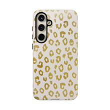 Load image into Gallery viewer, Gold Leopard Print Phone Case