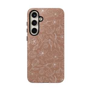 Copper Magnolia Phone Case