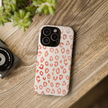 Load image into Gallery viewer, Rose Gold Leopard Print Phone Case